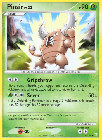 Pinsir (75/147) [Platinum: Supreme Victors] - The Mythic Store | 24h Order Processing