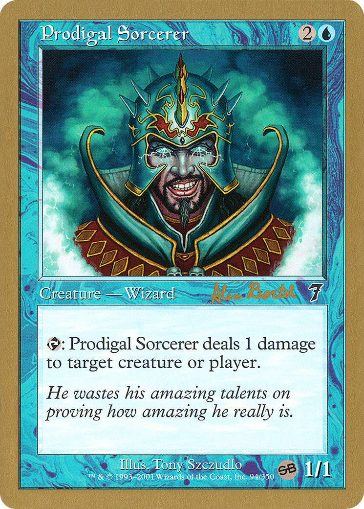 Prodigal Sorcerer (Alex Borteh) (SB) [World Championship Decks 2001] - The Mythic Store | 24h Order Processing