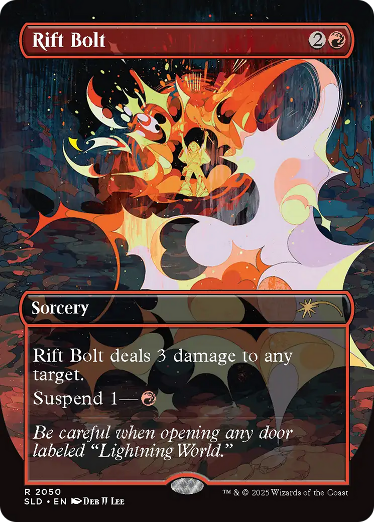 Rift Bolt (2050) (Rainbow Foil) [Secret Lair Drop Series] - The Mythic Store | 24h Order Processing