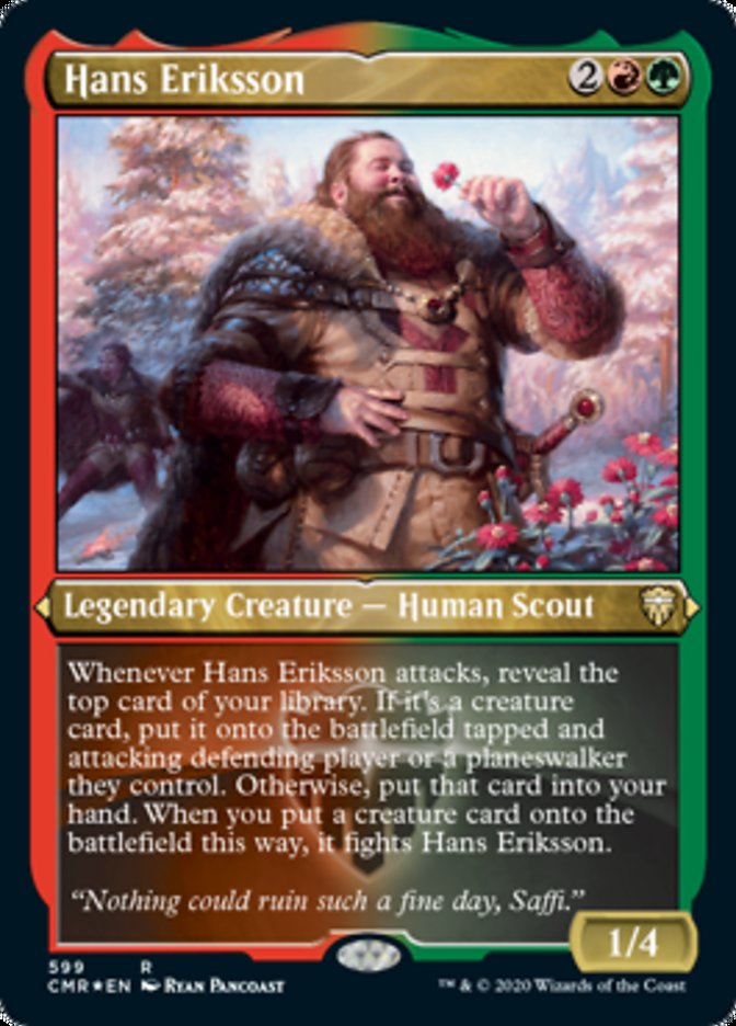 Hans Eriksson (Etched) [Commander Legends] - The Mythic Store | 24h Order Processing