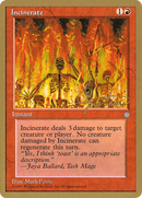 Incinerate (Mark Justice) [Pro Tour Collector Set] - The Mythic Store | 24h Order Processing