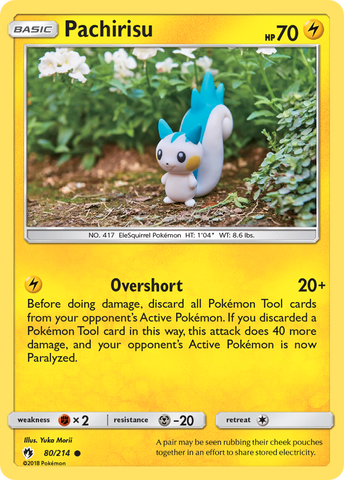 Pachirisu (80/214) [Sun & Moon: Lost Thunder] - The Mythic Store | 24h Order Processing