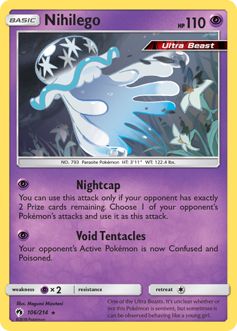 Nihilego (106/214) [Sun & Moon: Lost Thunder] - The Mythic Store | 24h Order Processing
