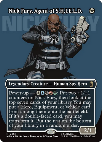 Nick Fury, Agent of S.H.I.E.L.D. (Borderless) (0357) [Marvel Super Heroes] - The Mythic Store | 24h Order Processing