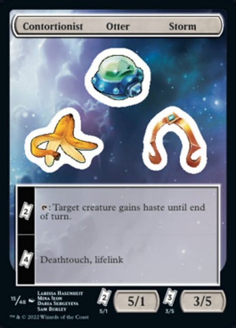 Contortionist Otter Storm [Unfinity Stickers] - The Mythic Store | 24h Order Processing