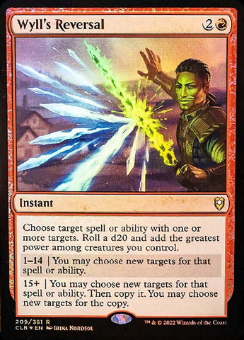 Wyll's Reversal [Commander Legends: Battle for Baldur's Gate] - The Mythic Store | 24h Order Processing