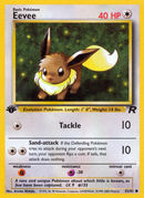 Eevee (55/82) [Team Rocket 1st Edition] - The Mythic Store | 24h Order Processing