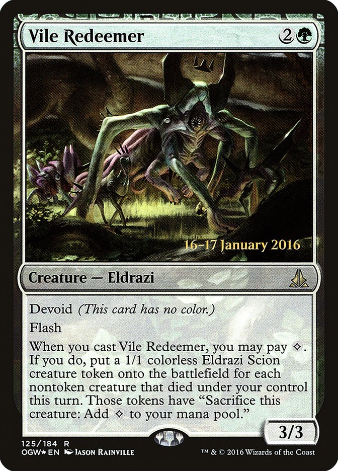 Vile Redeemer [Oath of the Gatewatch Prerelease Promos] - The Mythic Store | 24h Order Processing