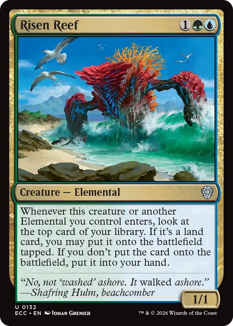 Risen Reef [Lorwyn Eclipsed Commander] - The Mythic Store | 24h Order Processing