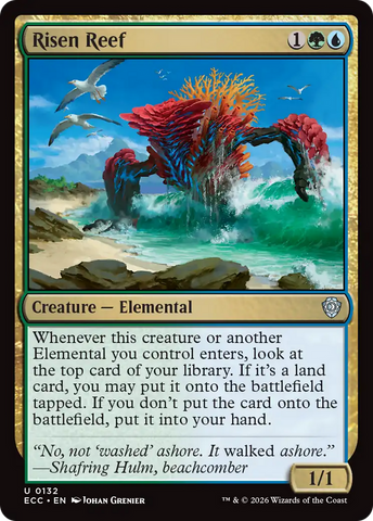 Risen Reef [Lorwyn Eclipsed Commander] - The Mythic Store | 24h Order Processing