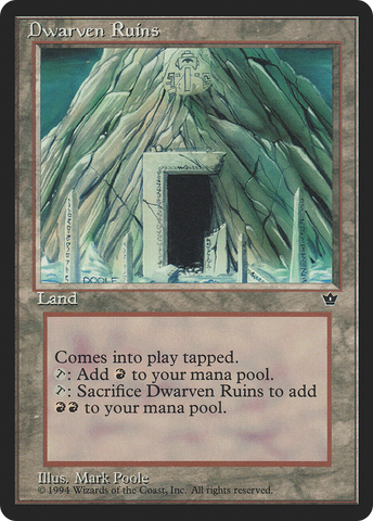 Dwarven Ruins [Fallen Empires] - The Mythic Store | 24h Order Processing