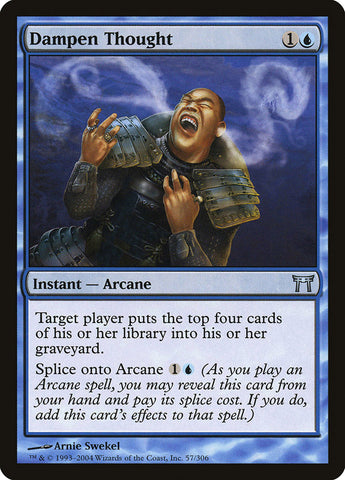 Dampen Thought [Champions of Kamigawa] - The Mythic Store | 24h Order Processing