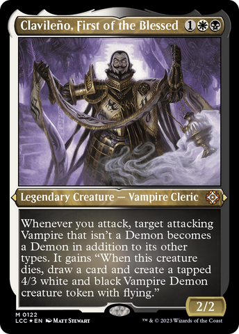 Clavileno, First of the Blessed (Display Commander) [The Lost Caverns of Ixalan Commander] - The Mythic Store | 24h Order Processing