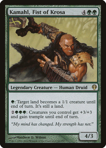 Kamahl, Fist of Krosa [Archenemy] - The Mythic Store | 24h Order Processing