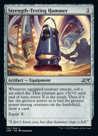 Strength-Testing Hammer [Unfinity] - The Mythic Store | 24h Order Processing