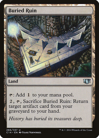 Buried Ruin [Commander 2014] - The Mythic Store | 24h Order Processing