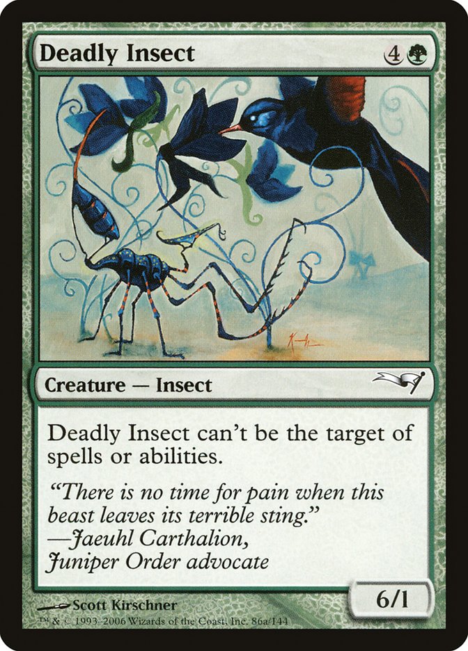 Deadly Insect [Coldsnap Theme Decks] - The Mythic Store | 24h Order Processing