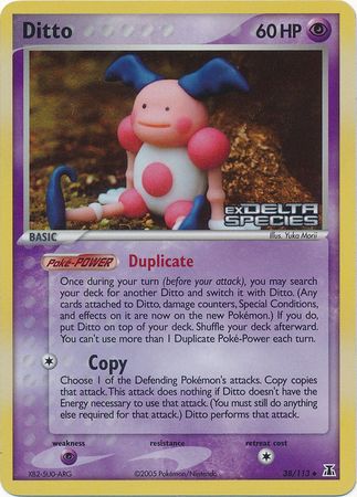 Ditto (38/113) (Stamped) [EX: Delta Species] - The Mythic Store | 24h Order Processing