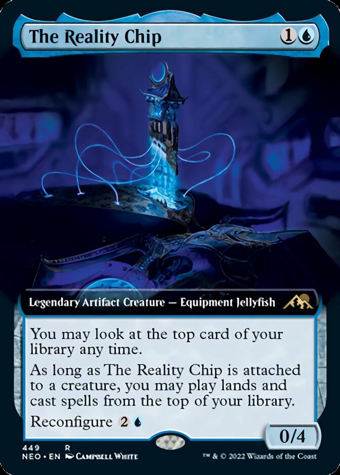 The Reality Chip (Extended Art) [Kamigawa: Neon Dynasty] - The Mythic Store | 24h Order Processing