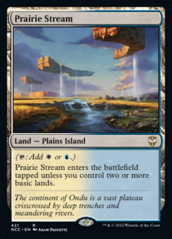 Prairie Stream [Streets of New Capenna Commander] - The Mythic Store | 24h Order Processing