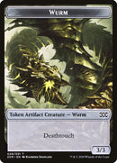 Treasure // Wurm (029) Double-Sided Token [Double Masters Tokens] - The Mythic Store | 24h Order Processing