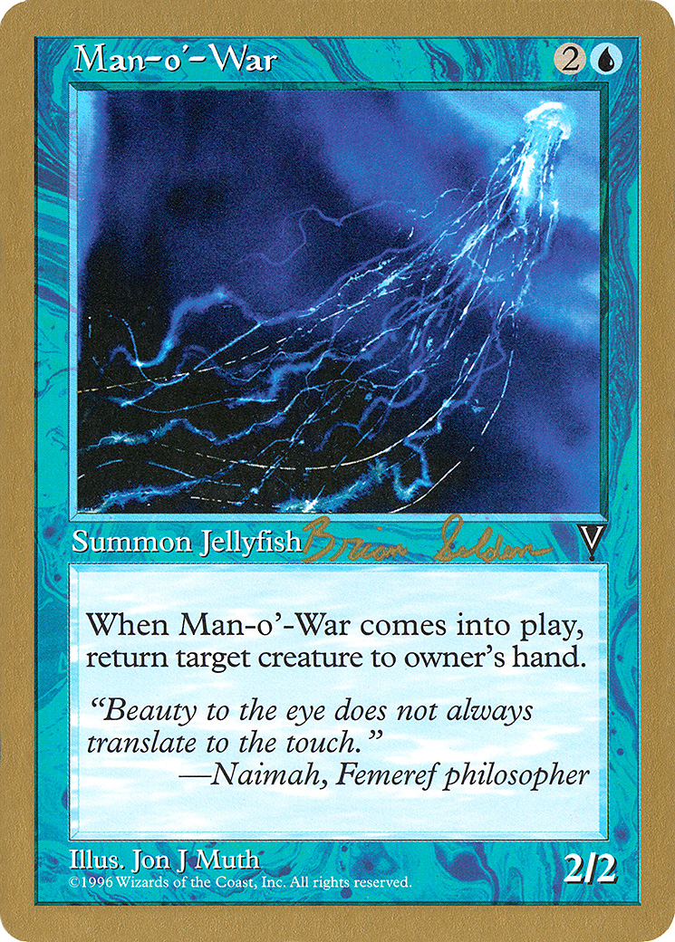 Man-o'-War (Brian Selden) [World Championship Decks 1998] - The Mythic Store | 24h Order Processing
