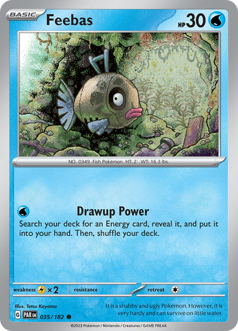 Feebas (035/182) [Scarlet & Violet: Paradox Rift] - The Mythic Store | 24h Order Processing