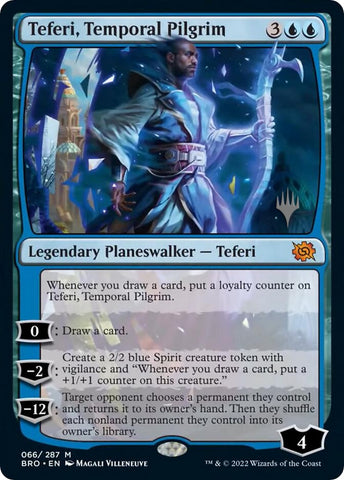 Teferi, Temporal Pilgrim (Promo Pack) [The Brothers' War Promos] - The Mythic Store | 24h Order Processing
