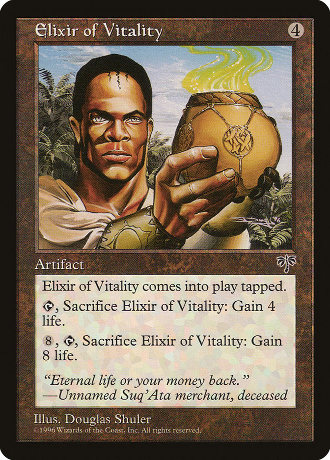 Elixir of Vitality [Mirage] - The Mythic Store | 24h Order Processing