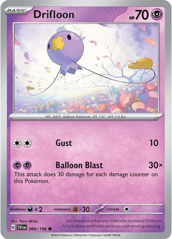 Drifloon (089/198) [Scarlet & Violet: Base Set] - The Mythic Store | 24h Order Processing