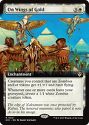 On Wings of Gold (Extended Art) [Aetherdrift Commander] - The Mythic Store | 24h Order Processing