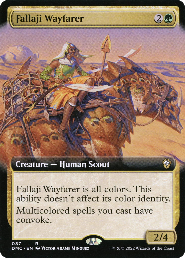 Fallaji Wayfarer (Extended Art) [Dominaria United Commander] - The Mythic Store | 24h Order Processing