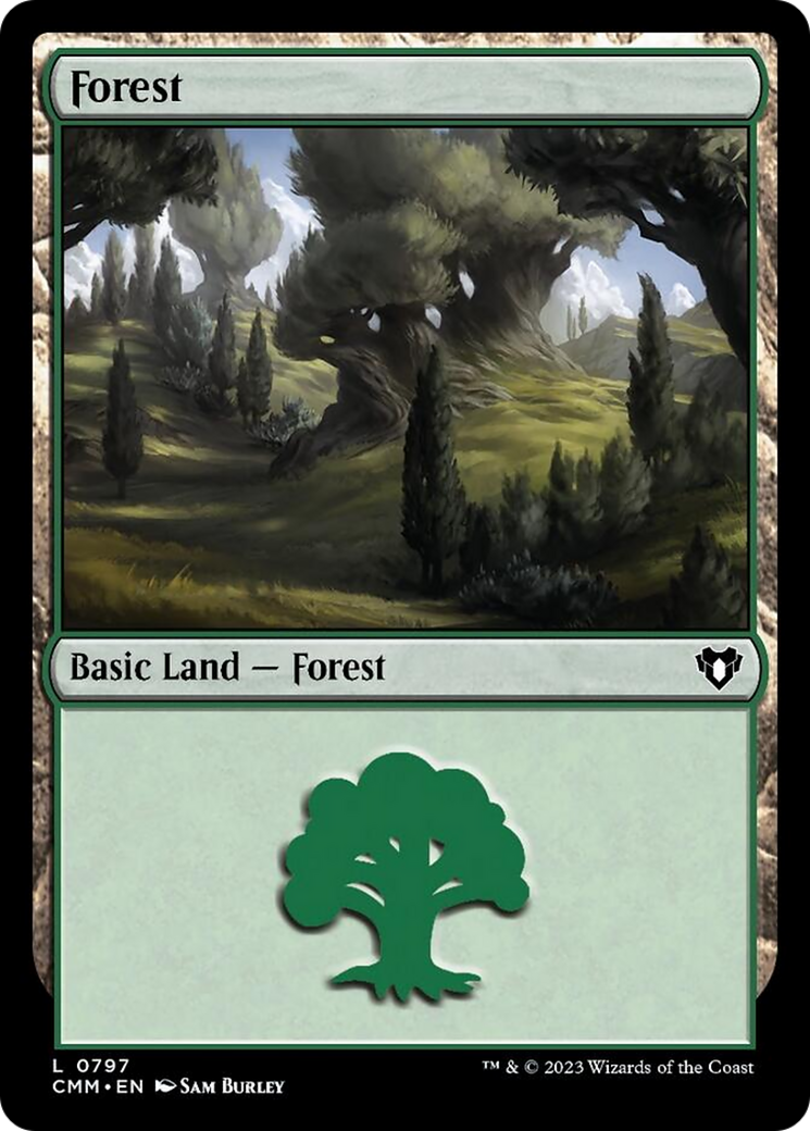 Forest (797) [Commander Masters] - The Mythic Store | 24h Order Processing