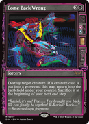 Come Back Wrong (Showcase) [Duskmourn: House of Horror] - The Mythic Store | 24h Order Processing