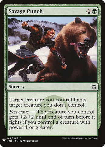 Savage Punch [Mystery Booster] - The Mythic Store | 24h Order Processing