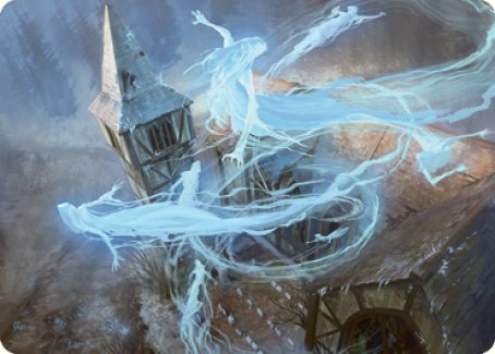 Hallowed Haunting Art Card [Innistrad: Crimson Vow Art Series] - The Mythic Store | 24h Order Processing