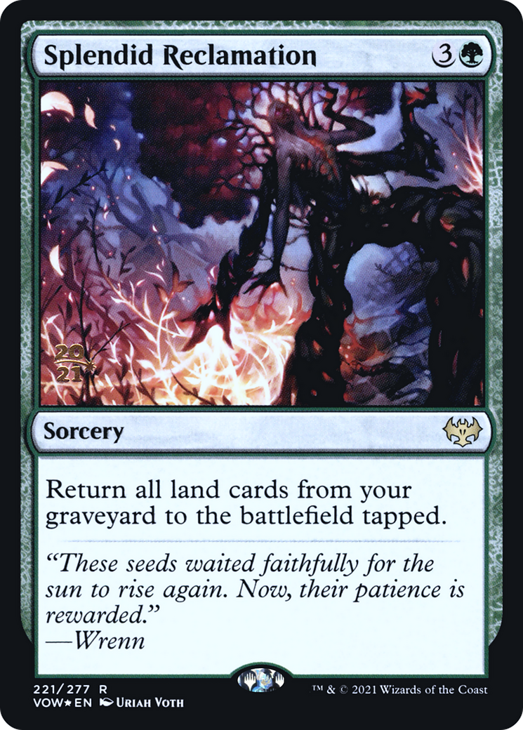 Splendid Reclamation [Innistrad: Crimson Vow Prerelease Promos] - The Mythic Store | 24h Order Processing