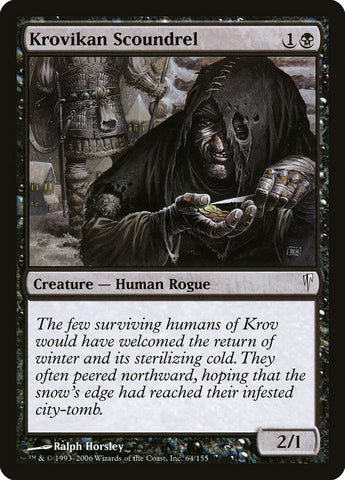 Krovikan Scoundrel [Coldsnap] - The Mythic Store | 24h Order Processing