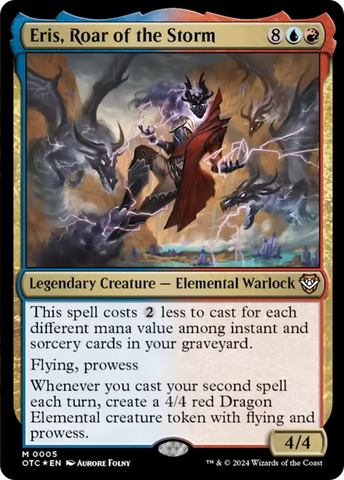 Eris, Roar of the Storm [Outlaws of Thunder Junction Commander] - The Mythic Store | 24h Order Processing