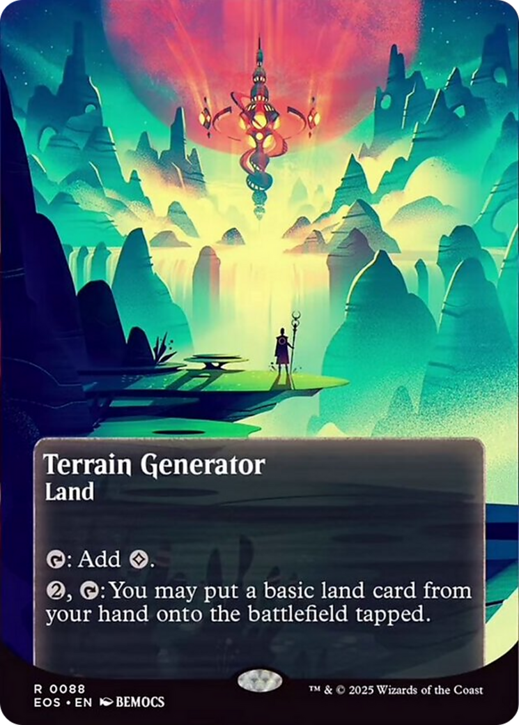 Terrain Generator (0088) (Borderless) [Edge of Eternities: Stellar Sights] - The Mythic Store | 24h Order Processing