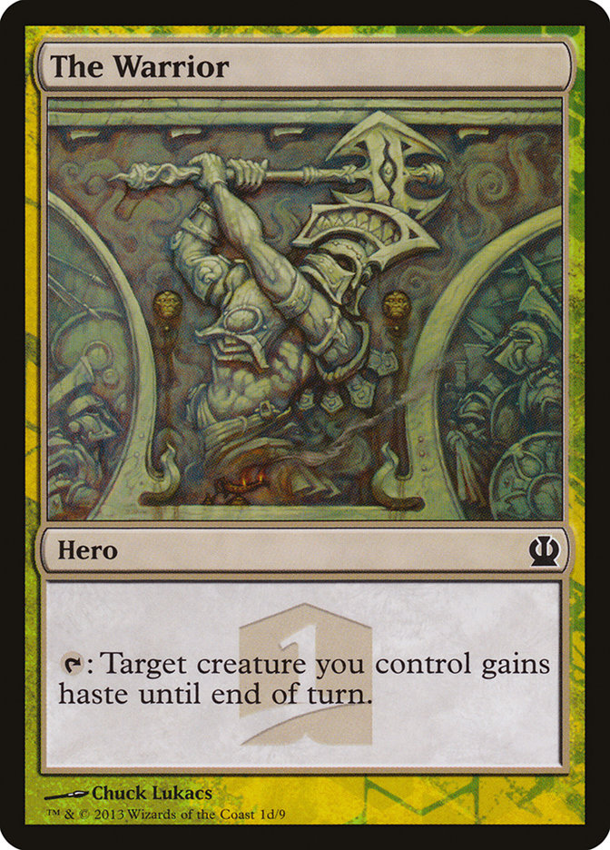 The Warrior [Theros Hero's Path] - The Mythic Store | 24h Order Processing