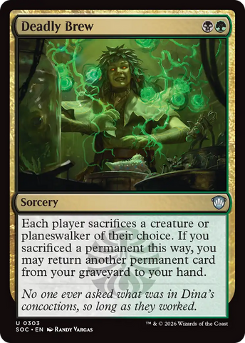 Deadly Brew [Secrets of Strixhaven Commander] - The Mythic Store | 24h Order Processing