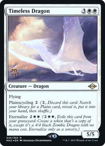 Timeless Dragon [Modern Horizons 2 Prerelease Promos] - The Mythic Store | 24h Order Processing