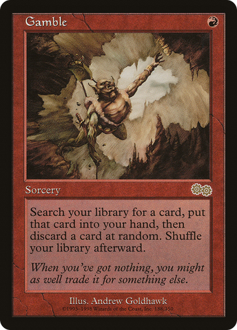 Gamble [Urza's Saga] - The Mythic Store | 24h Order Processing