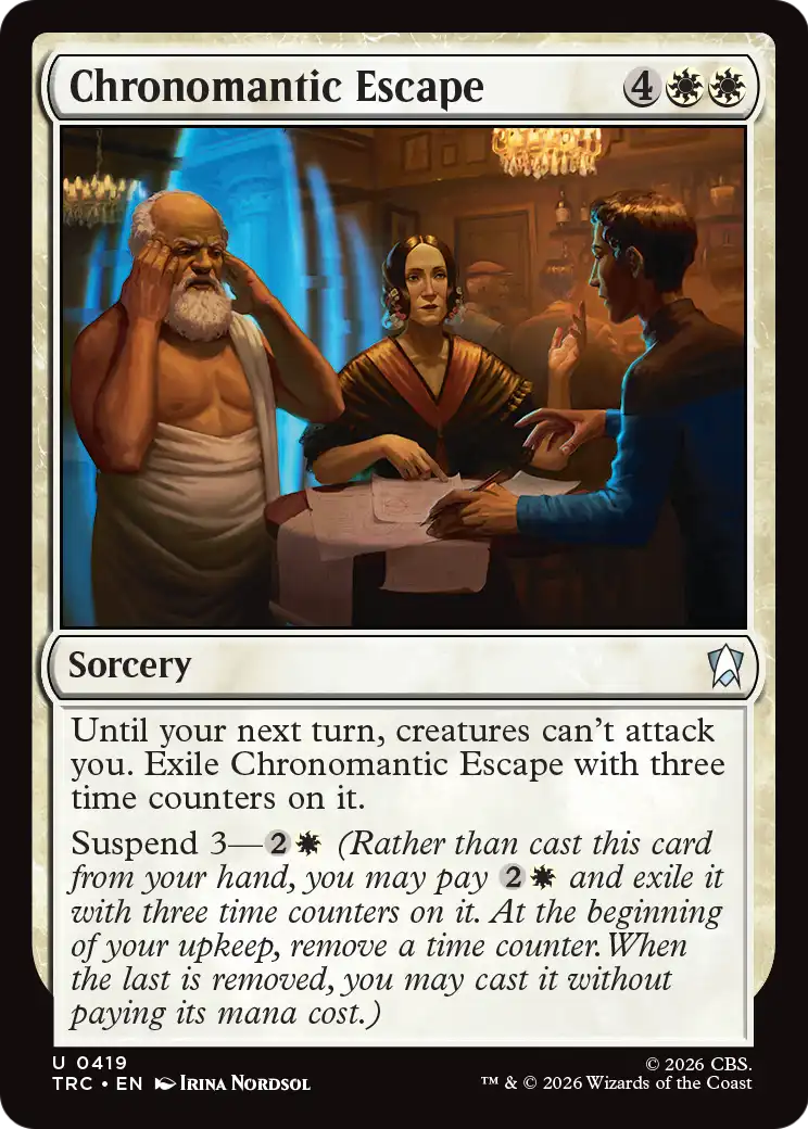 Chronomantic Escape (Surge Foil) [Star Trek Commander] - The Mythic Store | 24h Order Processing