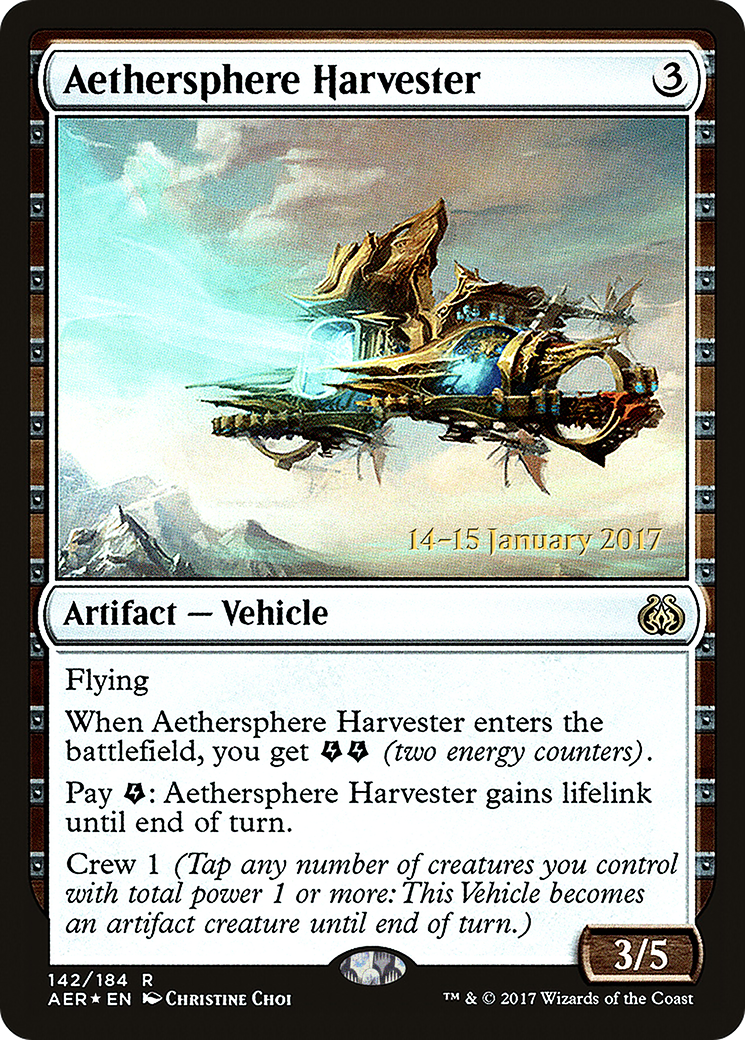Aethersphere Harvester [Aether Revolt Prerelease Promos] - The Mythic Store | 24h Order Processing