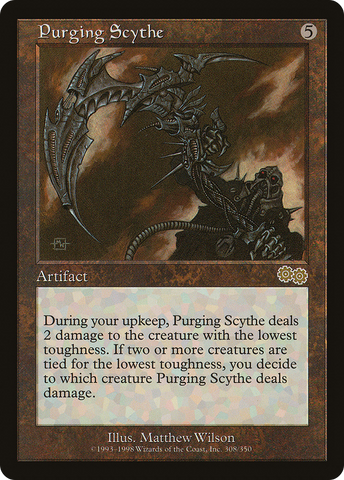 Purging Scythe [Urza's Saga] - The Mythic Store | 24h Order Processing