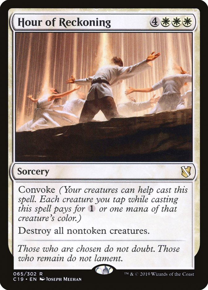 Hour of Reckoning [Commander 2019] - The Mythic Store | 24h Order Processing
