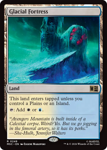 Glacial Fortress [Marvel Super Heroes Commander] - The Mythic Store | 24h Order Processing