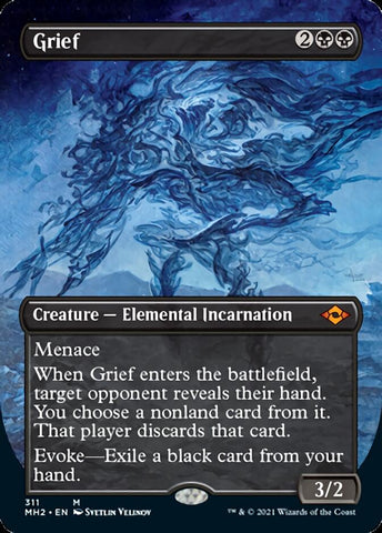 Grief (Borderless Alternate Art) [Modern Horizons 2] - The Mythic Store | 24h Order Processing